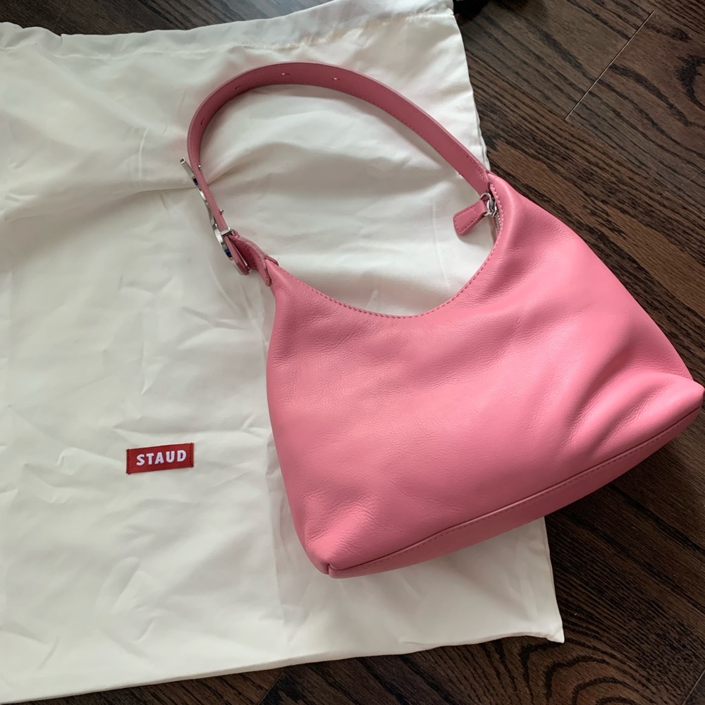 STAUD Pink Scotty Bag